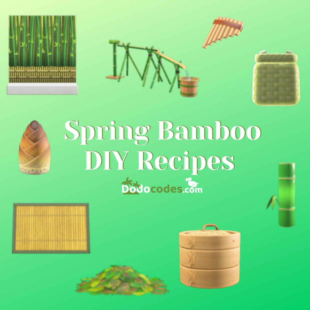  Guides - All Seasonal ACNH DIY Recipes